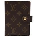 Louis Vuitton Agenda Cover Monogram Canvas Mini
