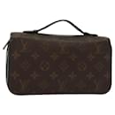 LOUIS VUITTON Monogram Macassar Zippy XL Long Wallet M61506 LV Auth 140217 - Louis Vuitton