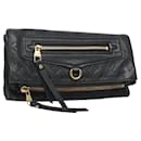 LOUIS VUITTON Monogram Empreinte Pettyant Clutch Bag Anfini M93425 Auth 140503 - Louis Vuitton