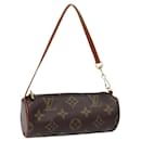 LOUIS VUITTON Monogram Papillon Pouch LV Auth BA5194 - Louis Vuitton
