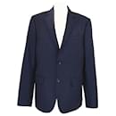 Z Zegna Navy Blue Blend Wool Single Breasted Blazer - Autre Marque