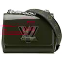 Louis Vuitton Red Vernis Monogram Twist PM