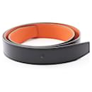 Hermes Togo Box Calf Leather Belt for Men - Hermès