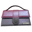 Jacquemus Le Grand Bambino Bag Bordeaux