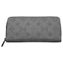 Louis Vuitton Monogram Shadow Zippy Vertical Long Wallet