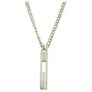 Gucci G Motif Ag925 Pendant Necklace