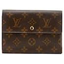 Louis Vuitton Portefeuille Tresor Etui Papier Monogram Long Wallet