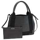 Balenciaga Calf Navy Cabas 2way bag 390346 DQP1N 1000