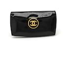 Chanel Patent Leather Makeup Long Wallet A47711