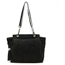 Chanel Suede Triple Coco 2way Bag