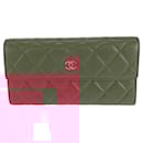Chanel Matelasse Caviar Long Wallet