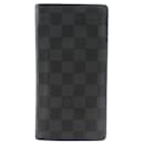 Louis Vuitton Portefeuille Brazza Damier Graphite Wallet