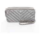 Chanel Chevron V Stitch Lambskin Shoulder Bag