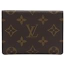 Louis Vuitton Porte 2 Cartes Verticales Monogram Card Case