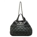 Chanel Sparkle Leather In The Mix 2way Bag A49683