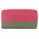 Louis Vuitton Zippy Wallet Epi Fuchsia Leather