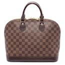 Louis Vuitton Alma Damier Coated Canvas Handbag