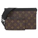 Louis Vuitton Monogram Macassar Gaston Wearable Wallet Shoulder Bag