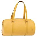 LOUIS VUITTON Epi Soufflot Hand Bag Yellow M52229 LV Auth 140979 - Louis Vuitton