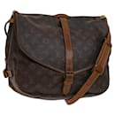 LOUIS VUITTON Monogram Saumur 35 Shoulder Bag M42254 LV Auth 140247 - Louis Vuitton