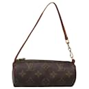 LOUIS VUITTON Monogram Papillon Pouch LV Auth 142324 - Louis Vuitton