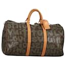 Louis Vuitton Keepall Bag Limited Edition Monogram Graffiti 50