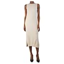 Cream knit dress - size XXS - Autre Marque