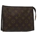 LOUIS VUITTON Poche Toilette Monogram 19 Pouch M47544 LV Auth 142328 - Louis Vuitton