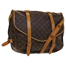LOUIS VUITTON Monogram Saumur 43 Shoulder Bag M42252 LV Auth 140441 - Louis Vuitton