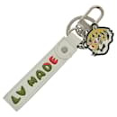 LOUIS VUITTON NIGO Collaboration Dragonne Key Ring White MP3225 LV Auth yk19448M - Louis Vuitton