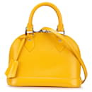 Louis Vuitton Yellow Epi Alma BB