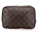 Louis Vuitton Brown Monogram Trousse Toilette 23