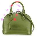 Louis Vuitton Red Epi Alma BB