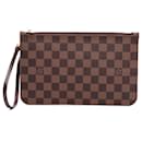 Louis Vuitton Brown Damier Ebene Neverfull Pochette