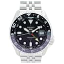 Seiko Five 4R34-00A0 Black Dial Men's Watch