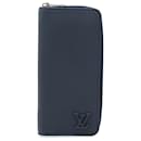 Louis Vuitton Aerogram Zippy Wallet Leather Long Wallet