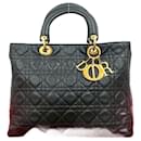 Christian Dior Lady Dior Leather Handbag