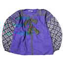 V.DE.VINSTER Balloon Shirt Cotton Embroidered Blouse - Autre Marque