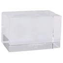 LOUIS VUITTON Paper weight Crystal glass Clear LV Auth 141182 - Louis Vuitton