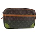 LOUIS VUITTON Monogram Compiegne 28 Clutch Bag M51845 LV Auth BA5993 - Louis Vuitton