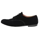 Black velvet lace-up shoes - size EU 40 - Autre Marque