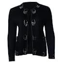 Lucien Pellat-Finet, Knitted cardigan with skulls - Autre Marque