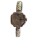 Classic Art Deco Ladies 9ct yellow gold watch - Rolex