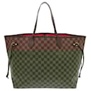Louis Vuitton Neverfull GM Damier Ebene Tote Bag