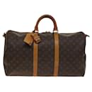 Louis Vuitton Keepall Bandouliere Bag Monogram Canvas 50