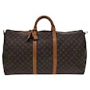 Louis Vuitton Keepall Bandouliere Bag Monogram Canvas 60