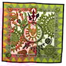 Carré 90 en soie multicolore Hermès