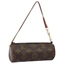 LOUIS VUITTON Monogram Papillon Pouch LV Auth 142766 - Louis Vuitton