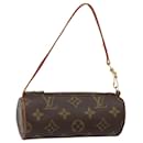 LOUIS VUITTON Monogram Papillon Pouch LV Auth BA6063 - Louis Vuitton