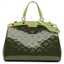 Louis Vuitton Red Monogram Vernis Brea MM